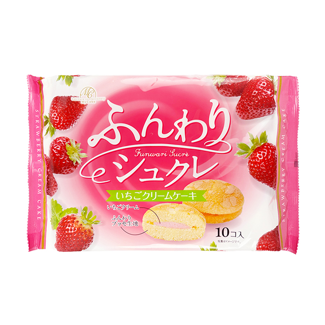 日本柿原 草莓夾心蛋糕140g