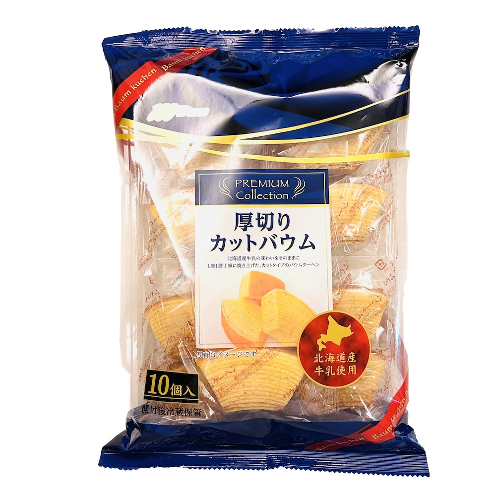 《丸金》北海道牛乳厚切年輪蛋糕 [10入裝 230G