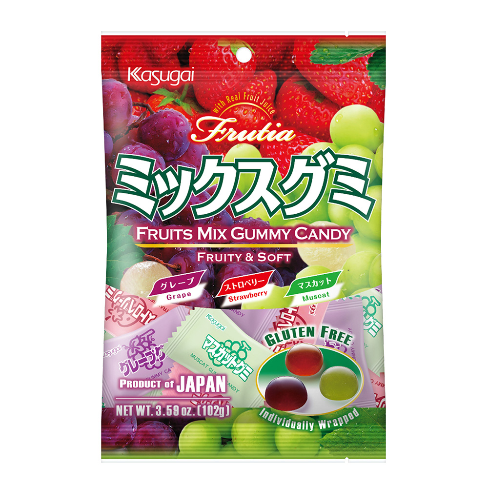春日井 果汁軟糖-綜合水果味(102g)