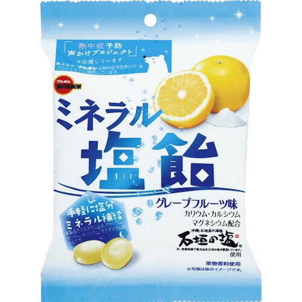《北日本》葡萄柚鹽糖 92G