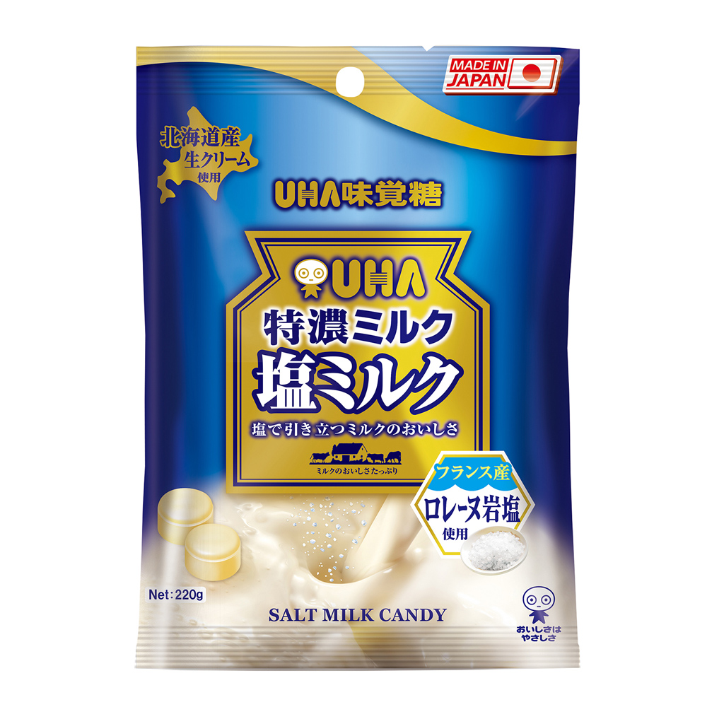 [UHA 味覺糖 鹽味牛奶糖(220g)