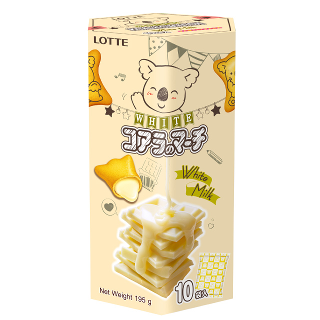 樂天小熊餅家庭號-香濃煉乳風味195g x3