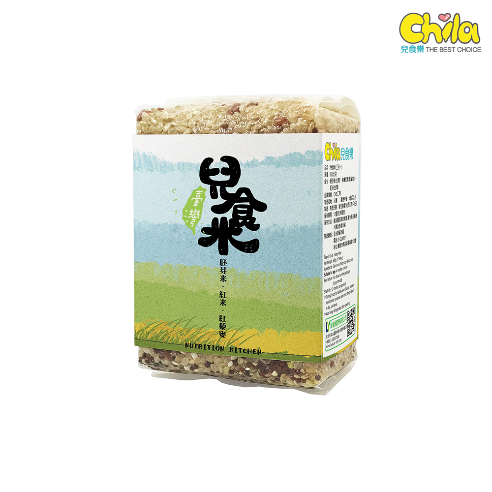 【Chila 兒食樂】兒食米(三合一)500g