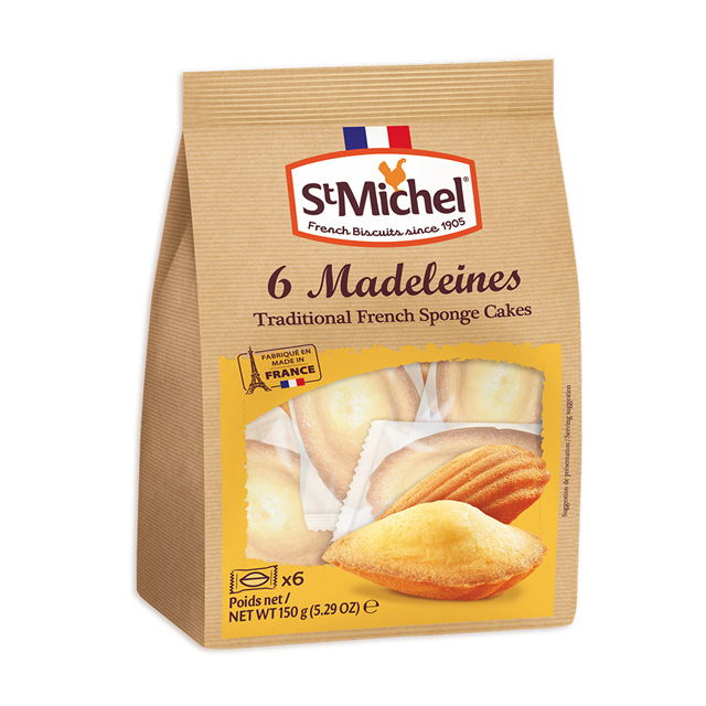 St.Michel 瑪德蓮蛋糕(蛋奶素) 25g*6入