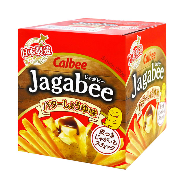 Calbee日本加卡比薯條-醬油奶油味盒裝(75g)