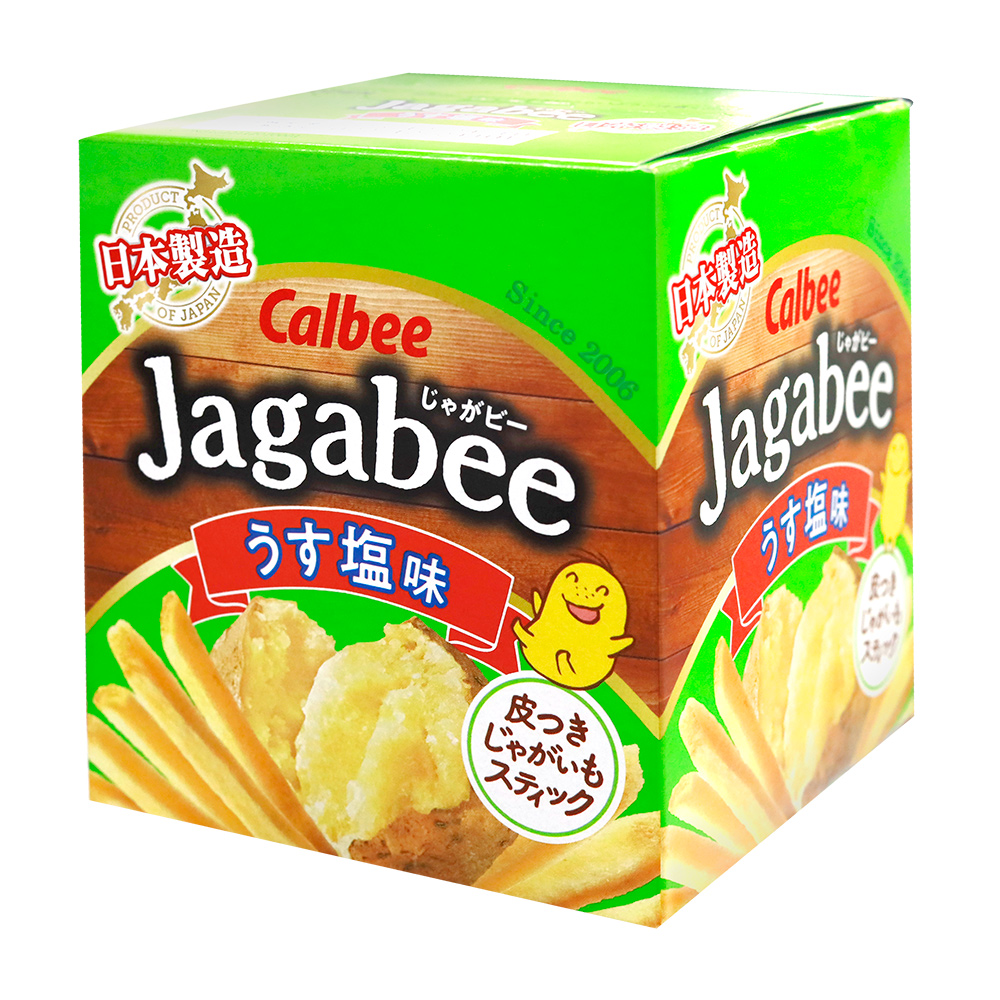Calbee日本加卡比薯條-鹽味盒裝(75g)