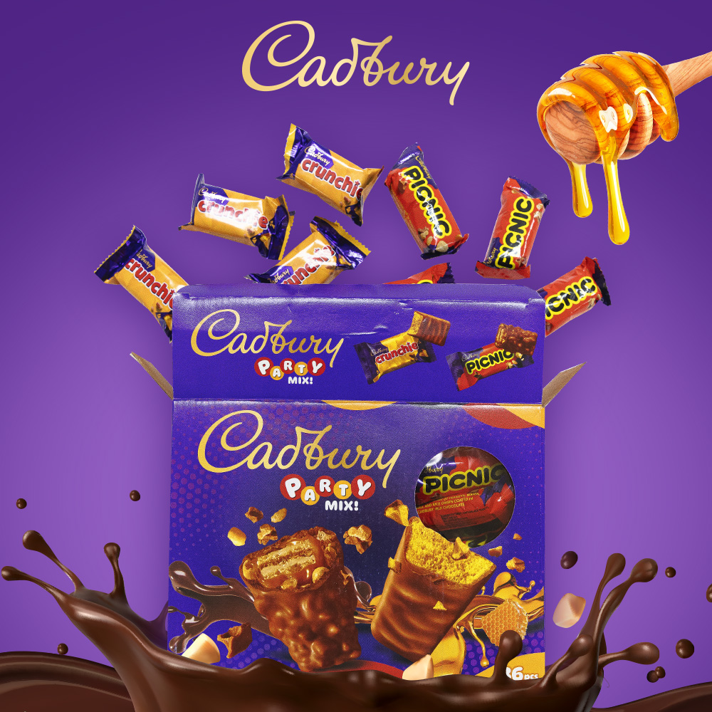 【Cadbury】 含餡牛奶巧克力綜合分享組 540g