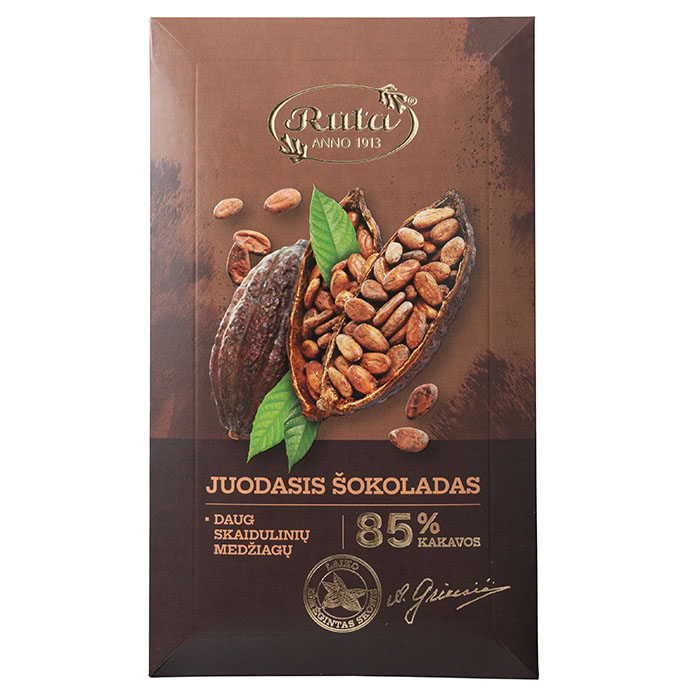 Ruta 露特85%經典黑巧克力