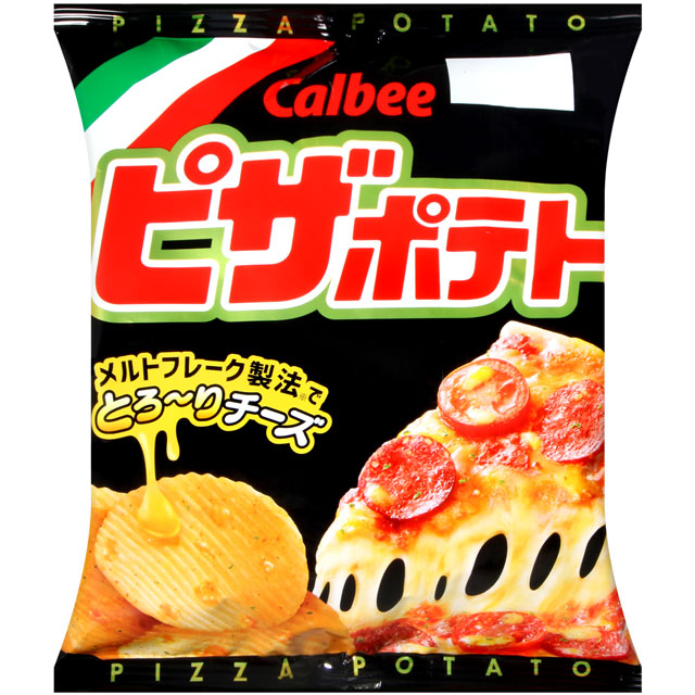 Calbee 卡樂先生起司披薩風味洋芋片 (60g)