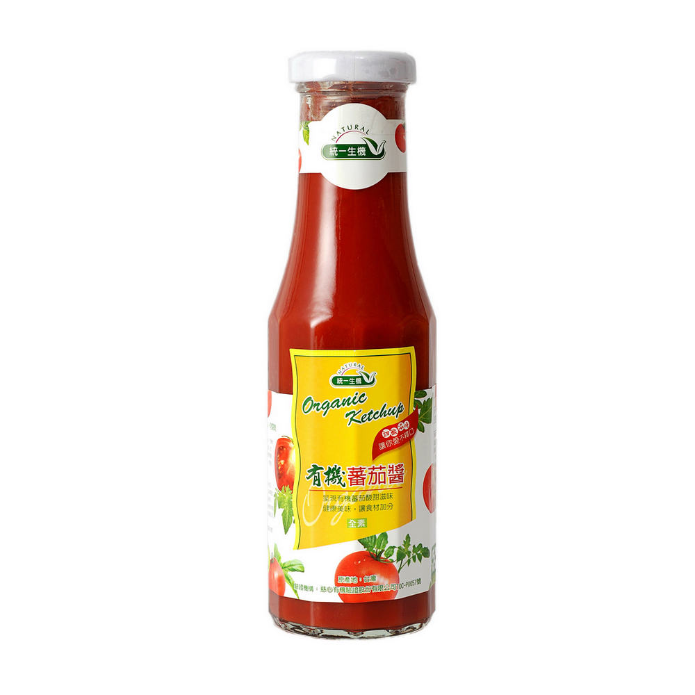 《統一有機》有機番茄醬(270g/瓶)