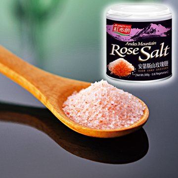 紅布朗-安第斯山玫瑰鹽(300克/罐)