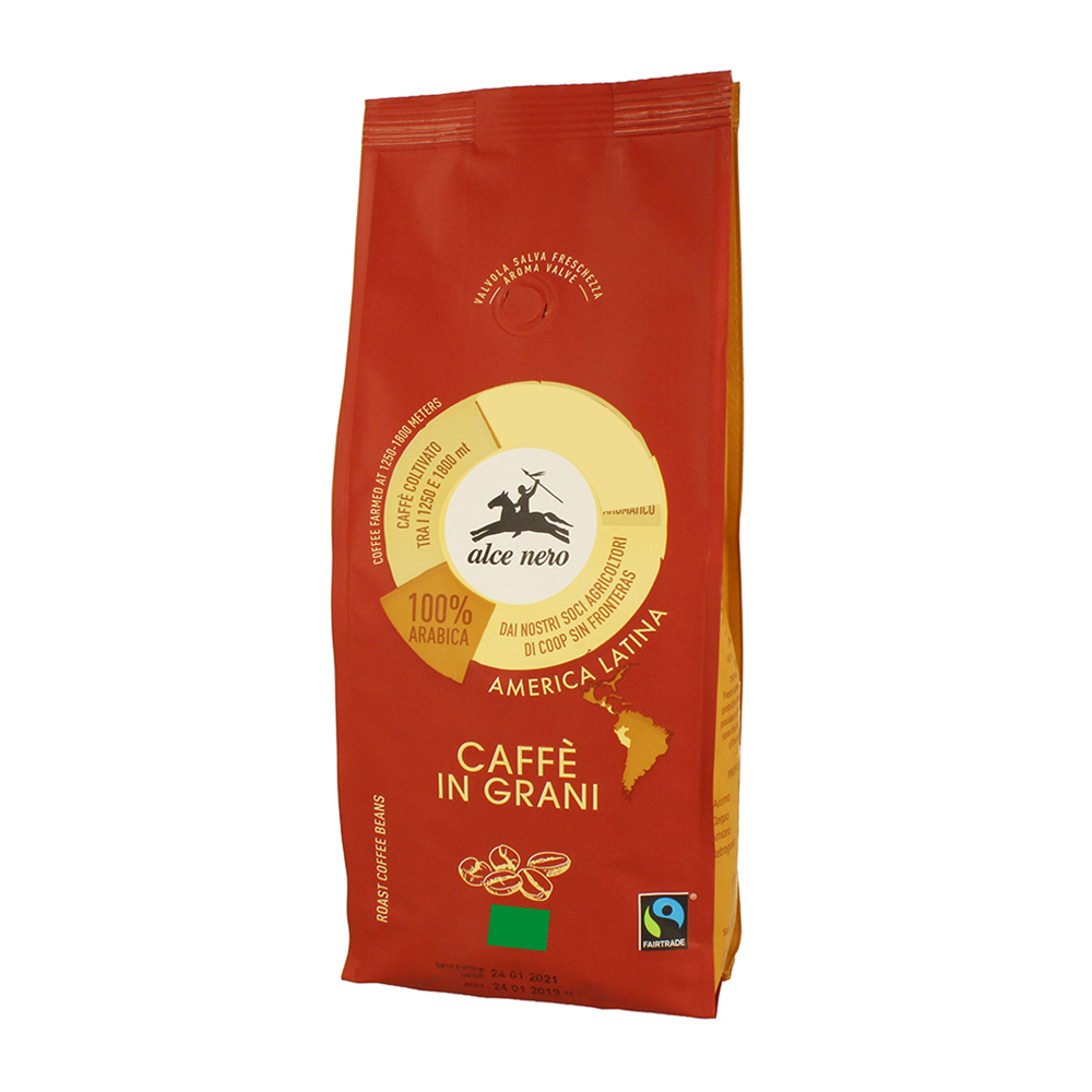 【alce nero尼諾】阿拉比卡摩卡咖啡豆500g