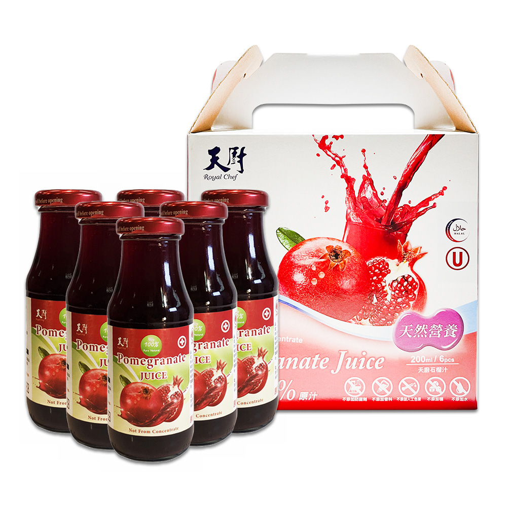 天廚-石榴汁200ml(6瓶)