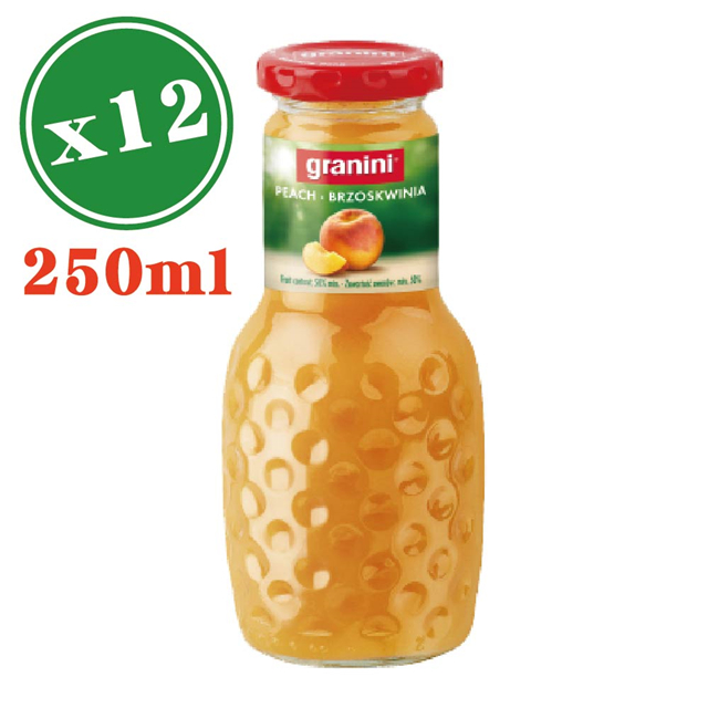Granini 水蜜桃汁 250ml*12入
