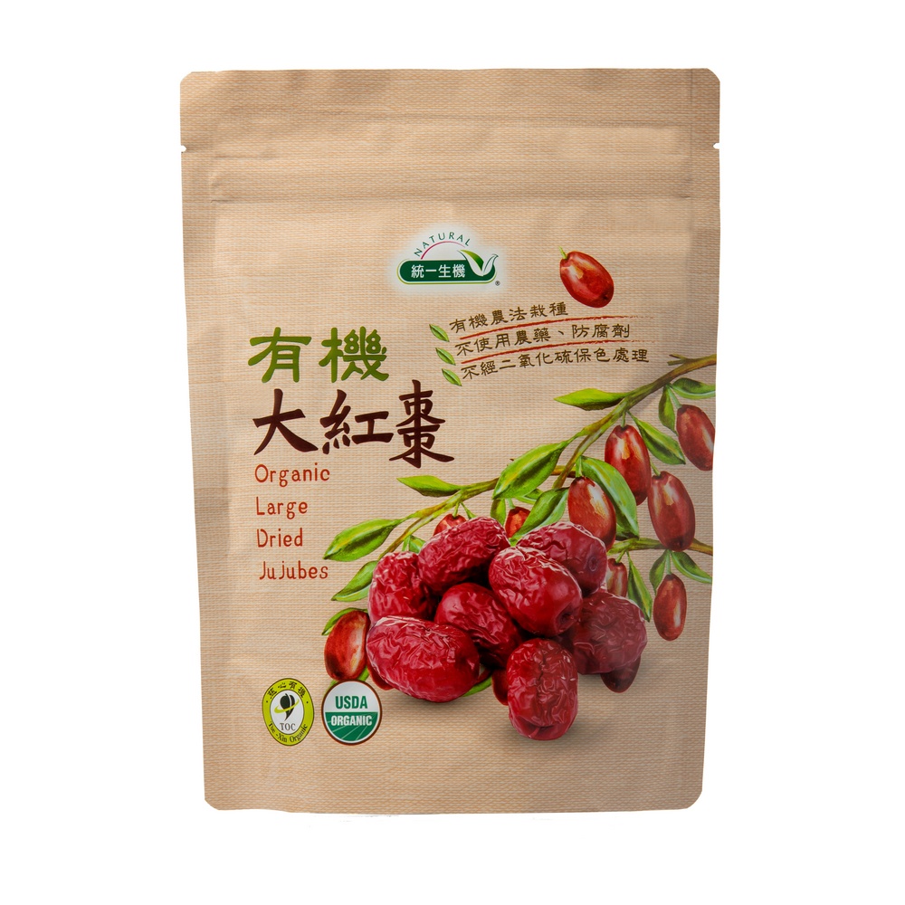 《統一生機》有機大紅棗(300g x2包)