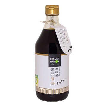 法莫莊園-有機的黑豆醬油 500ml/瓶 x２瓶