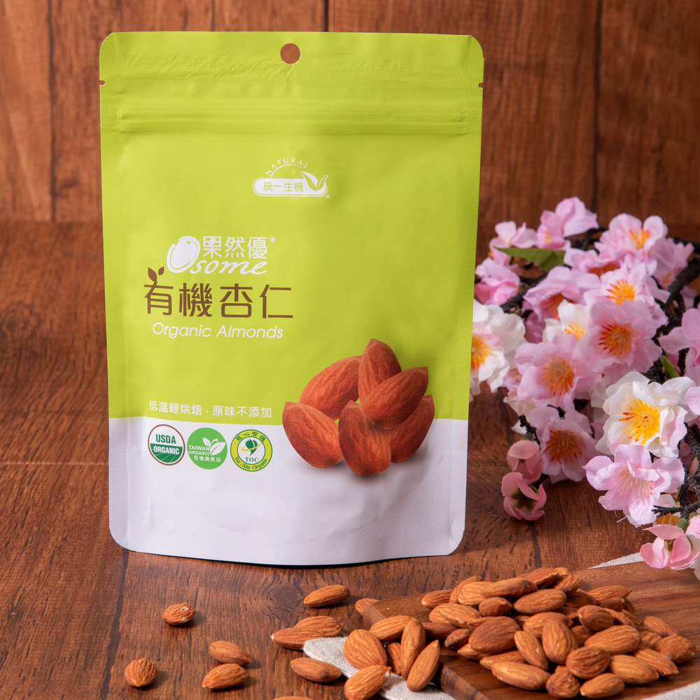《統一生機》果然優有機杏仁(150g/包)