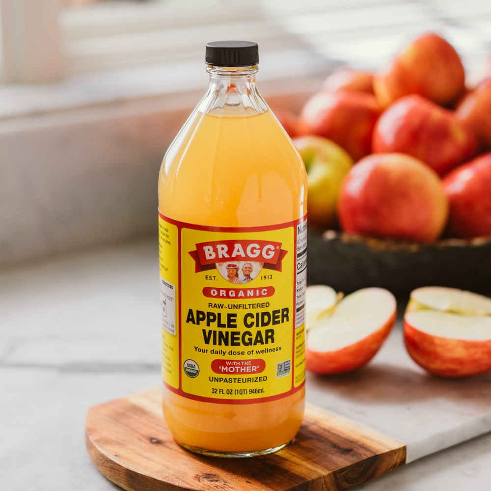 Bragg有機蘋果醋 (946mlx3瓶/組)