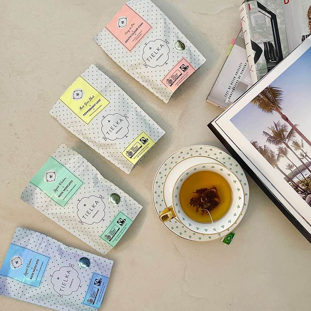 【PALIER】【TIELKA】澳洲有機茶袋(玫瑰檸檬茶/檸檬薑茶/薄荷茶/玫瑰蜜思嘉綠茶/月眠薰衣草)