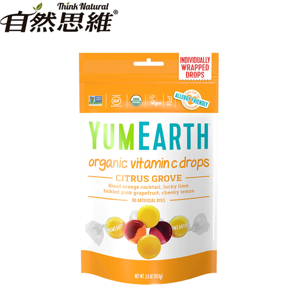 【有機思維】YUMEARTH有機硬糖 (綜合水果)93.6g