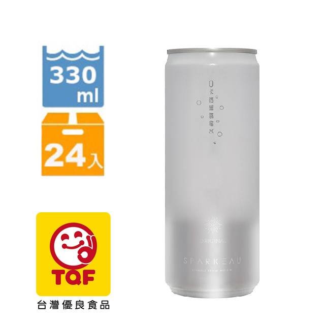 SPARKEAU思帕可氣泡水-原味330ml(24入/箱)