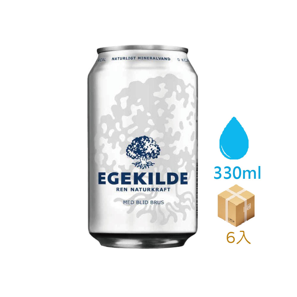 Egekilde氣泡礦泉水(330ml*6)