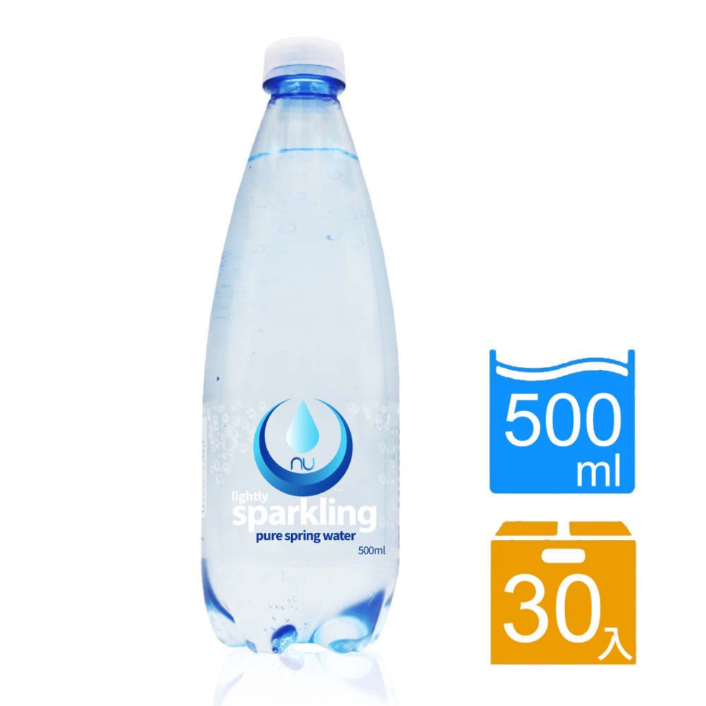 【Nu-Pure】氣泡水(500ml X 30瓶)