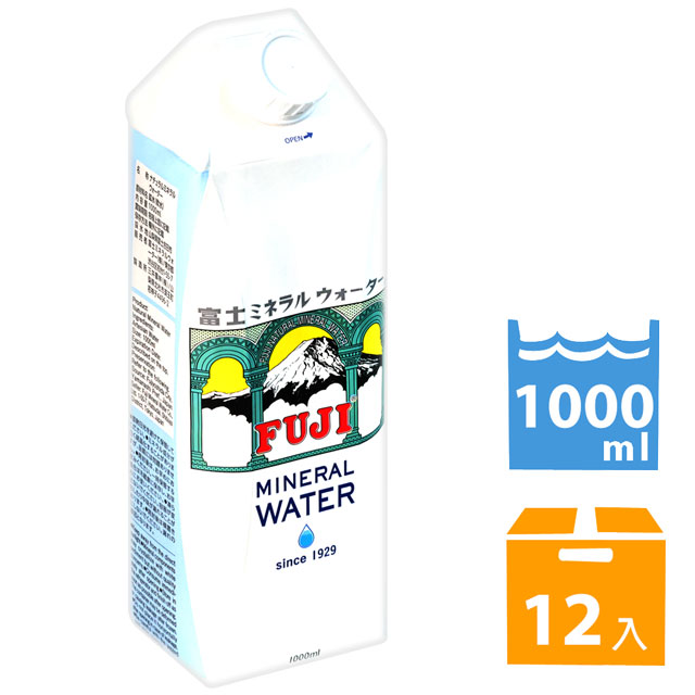 富士礦泉水 (1000ml*12入)