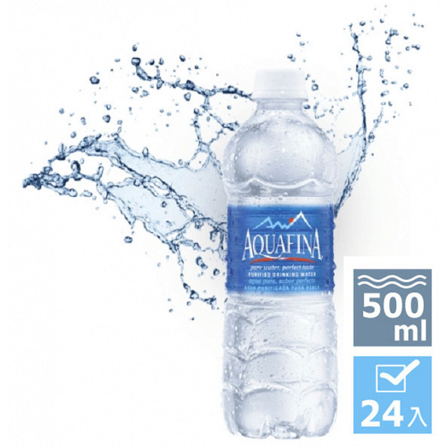 AquafinaWater 加拿大天然純淨水(500mlx24入)