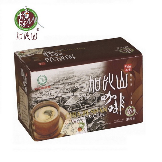 【古坑鄉農會 】加比山三合一即溶咖啡306g(17g/18包)/盒