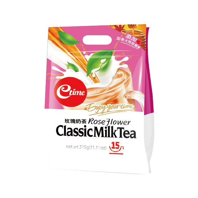 【一本】e-time 經典奶茶系列-玫瑰奶茶(袋裝/21g*15入)