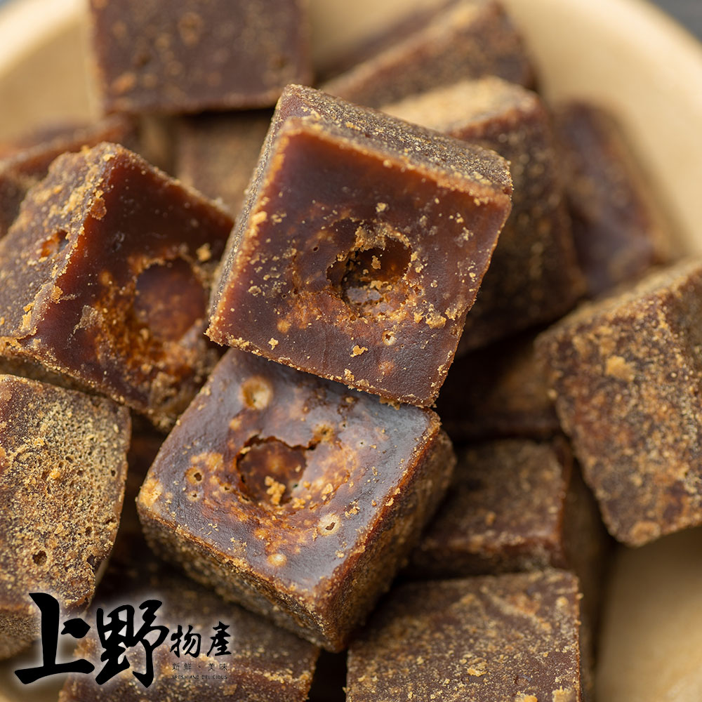 【上野物產】天然黑金製作黑糖磚 黑糖桂圓紅棗薑母茶(170g±10%/10個/包) x10包