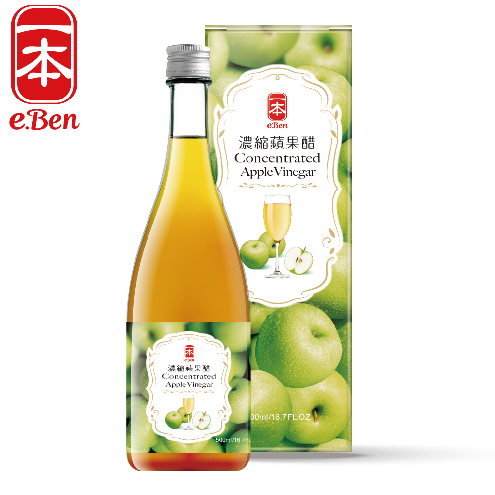 【一本】濃縮蘋果醋(500ml/瓶)