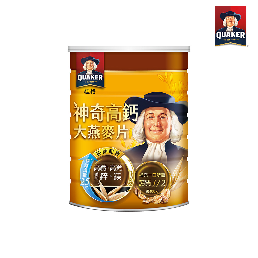 桂格神奇高鈣燕麥片(700g/罐)