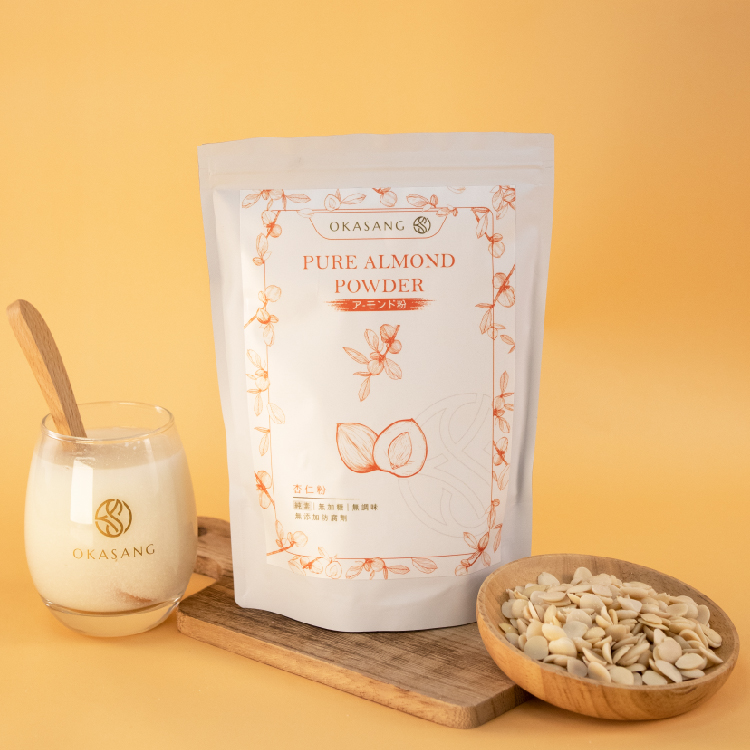 O卡桑烘焙純杏仁粉(無加糖)300g/袋×2袋