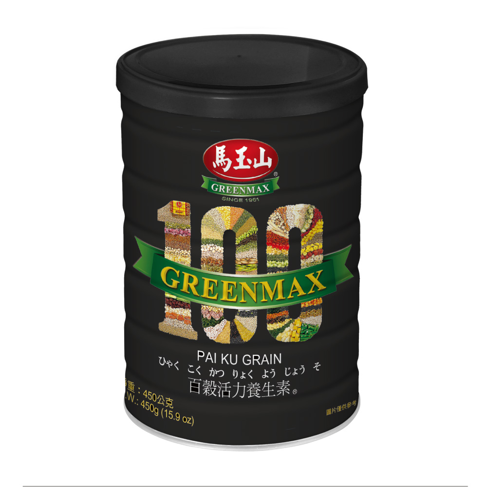 《馬玉山》百穀活力養生素450g(鐵罐)