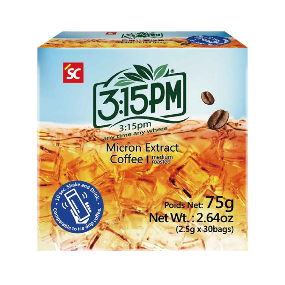 【3點1刻】微米冷萃咖啡 中烘焙(2.5g*30包/盒)