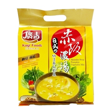 廣吉 赤阪濃湯-納豆南瓜野菜 22g*10包(奶素)