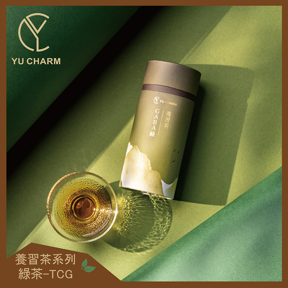【木蓮源 YU CHARM】GABA TEA 養習茶 綠茶(75g/一罐)