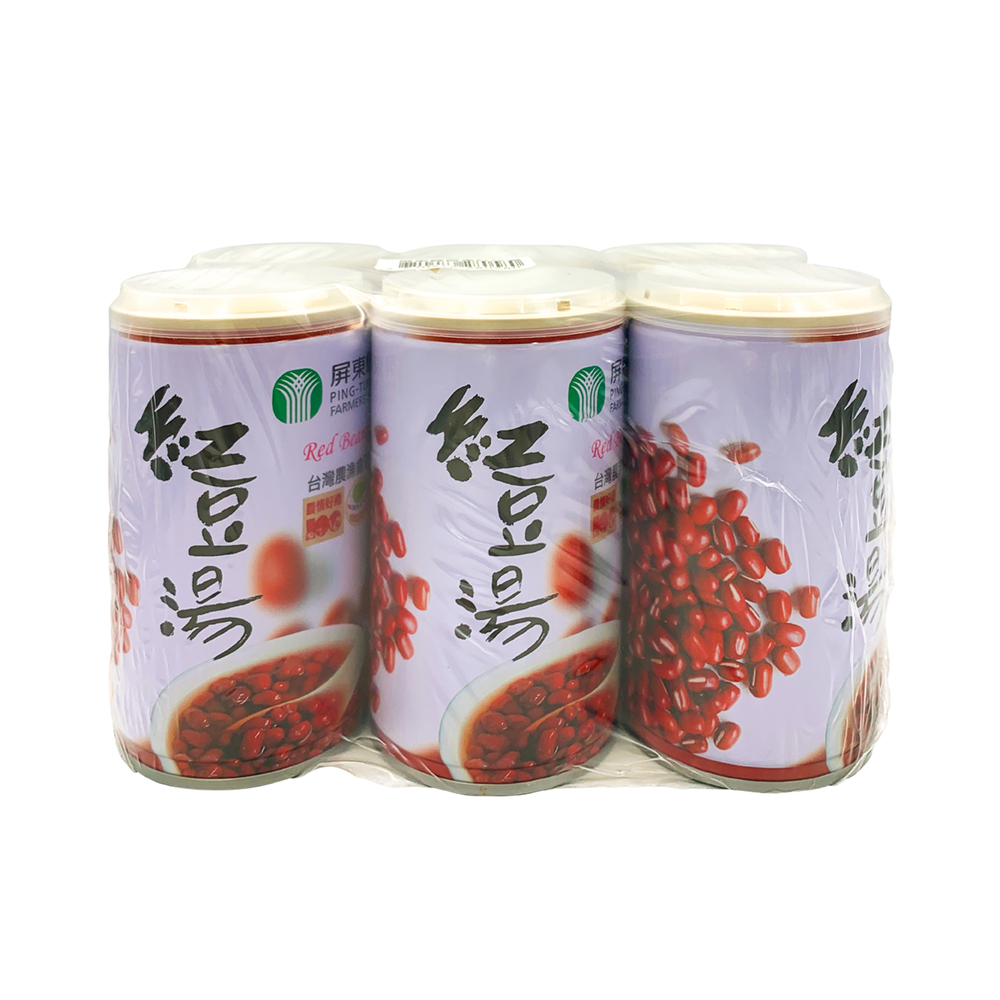 【屏東縣農會】紅豆湯320g*6入