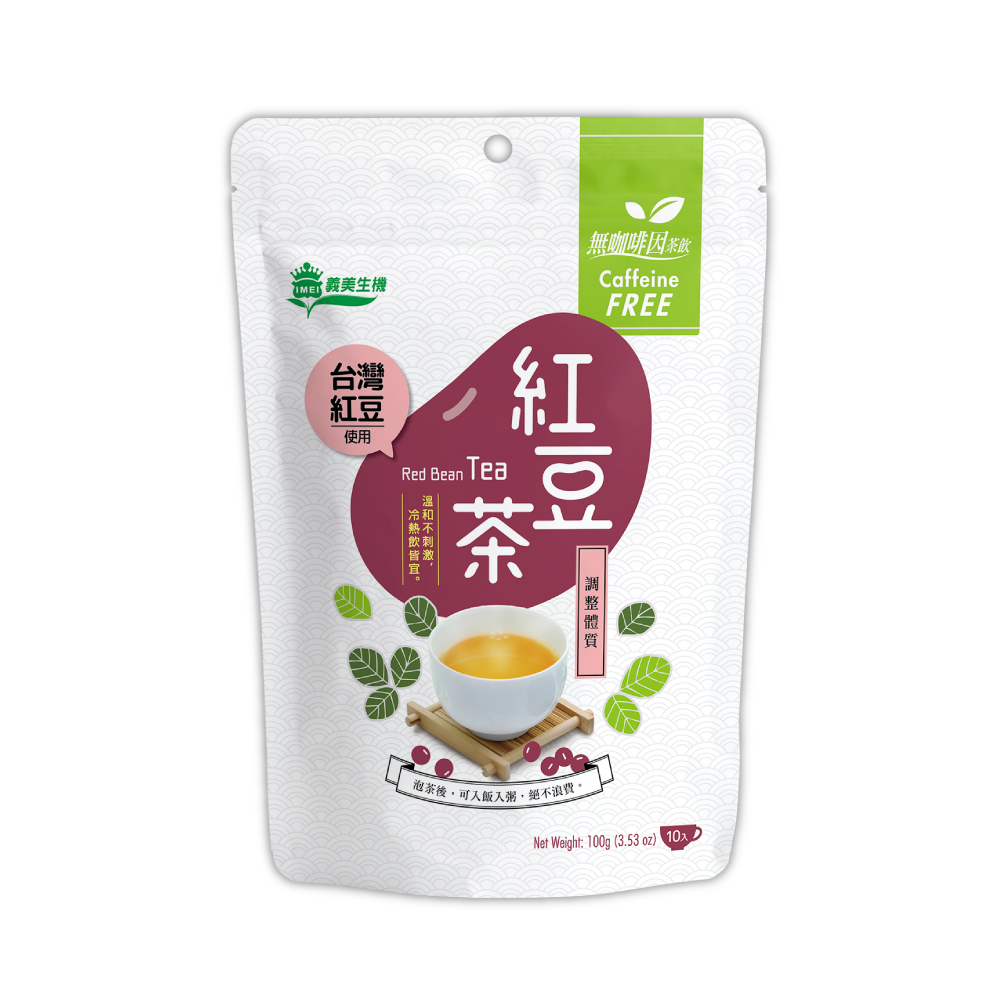 【義美生機】台灣紅豆茶100g(10gx10包)