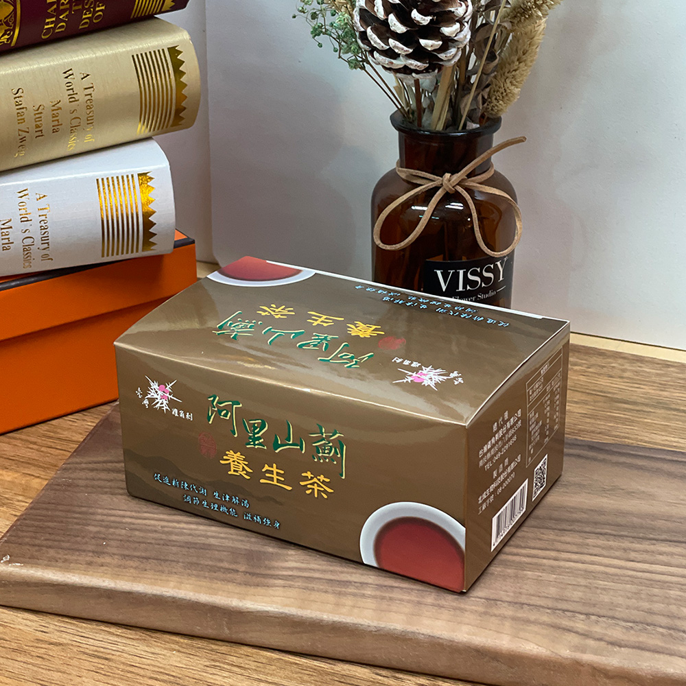 台灣國寶 阿里山薊養生茶(12包/盒) 雞角刺茶包(台灣原生種植物)