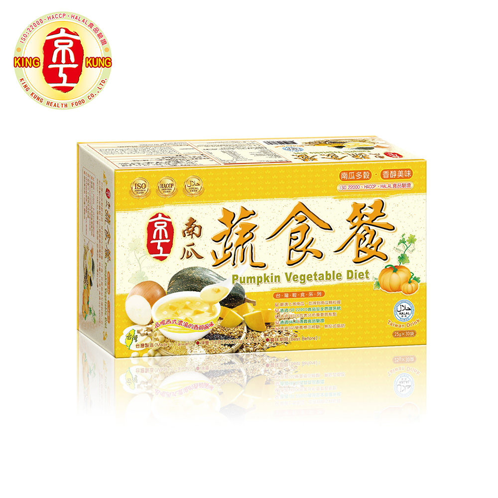 京工 南瓜蔬食餐(25gx30包/盒)
