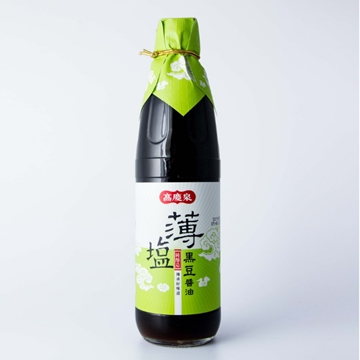 【高慶泉】薄塩 純釀造 黑豆醬油 540ml