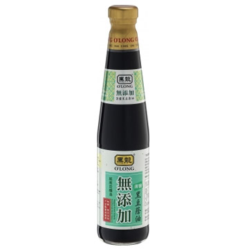黑龍無添加薄鹽黑豆蔭油(400mL) x３瓶