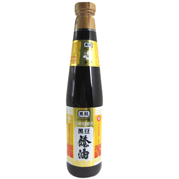 黑龍 春蘭黑豆蔭油-油膏(400ml) 12入/箱