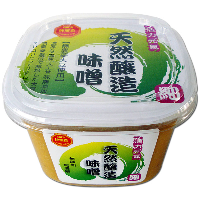 活力元氣 天然釀造味噌(細)500g