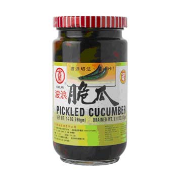 《金蘭》脆瓜(396g)*2入組