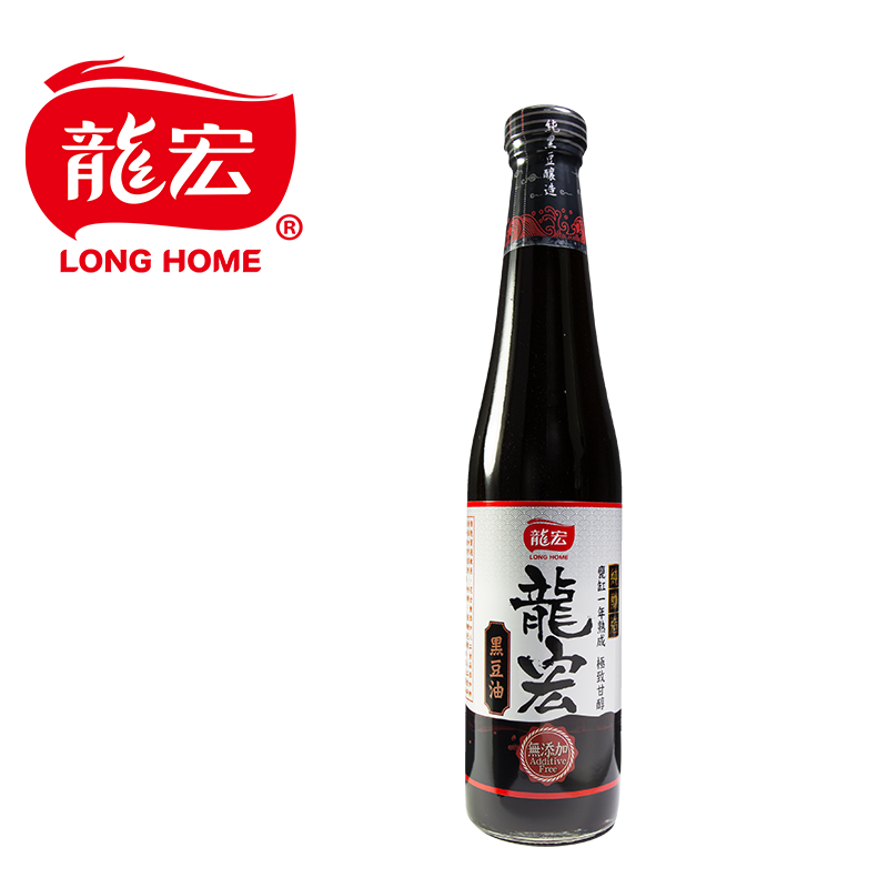 【龍宏】無添加物黑豆油420ml