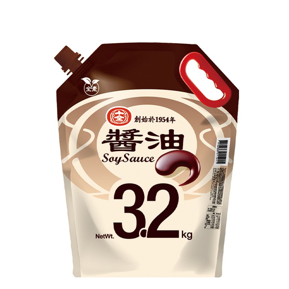 【十全】醬油3.2KG